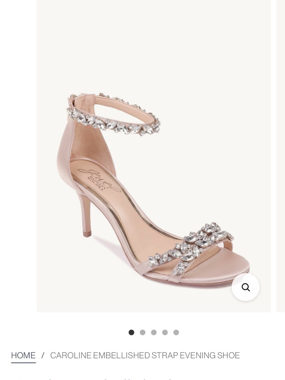 Badgley Mischka Jewel Champagne